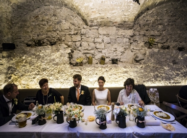 Ricevimento di nozze presso il ristorante U Mecenáše